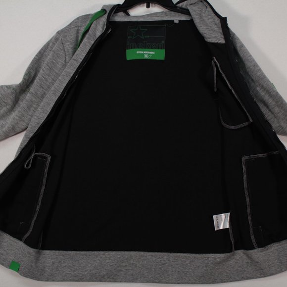 Heineken Sweater Men's XL Hoodie / Full Zip - Picture 9 of 14